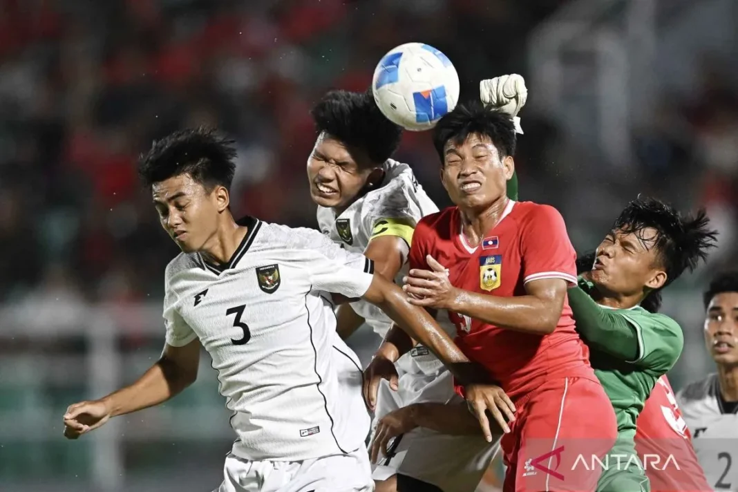 Timnas U-23 Indonesia gagal raih poin penuh setalah ditahah imbang Laos dengan skor 0-0