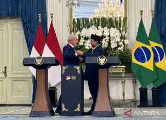 Prabowo: Indonesia-Brazil sepakat segera mulai Perundingan CEPA