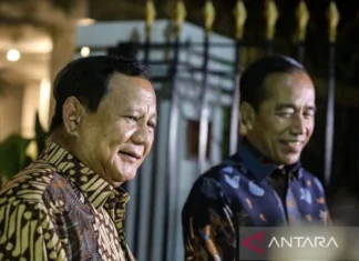 Jokowi Bertemu Prabowo selama hampir 2 Jam di Kertanegara IV