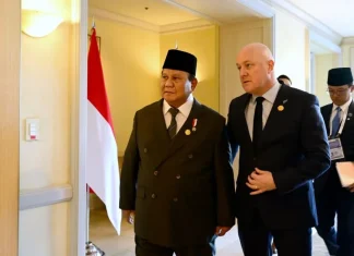 Prabowo dan PM Selandia Baru Bahas Kerja Sama Ekonomi-Perdagangan