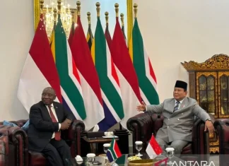 Prabowo Tawarkan Kopi ke Presiden Afsel, Awali Pertemuan Tatap Muka