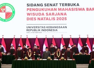 Presiden Prabowo Hadiri Sidang Senat Terbuka dan Dies Natalis UKRI Tahun 2025
