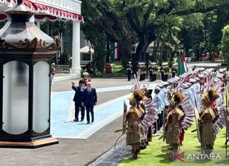 Presiden Prabowo sambut Presiden Brazil di Istana Merdeka