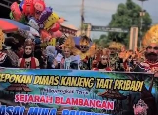 “Pengganda Uang” Dimas Kanjeng Disambut Meriah di Padepokannya usai Bebas Penjara