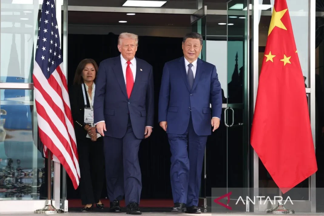 Trump-Xi bertemu, China tangguhkan pembatasan ekspor rare earth
