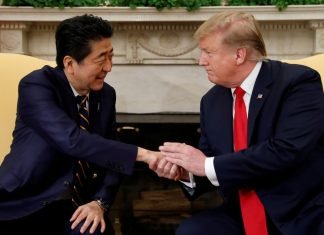 Trump sebut Aliansi AS-Jepang Landasan Perdamaian di Pasifik
