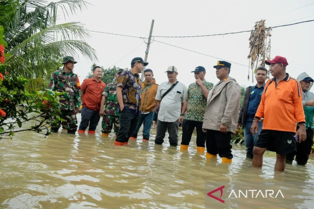 11 kecamatan di Serdang Bedagai terdampak banjir