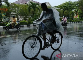 BMKG Prakirakan Hari ini Mayoritas RI Berawan hingga Hujan