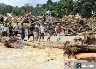 Korban Tewas Banjir Bandang Sumut jadi 166 , Operasi SAR Dikebut Siang-Malam