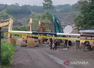 Bareskrim Polri Lakukan Tindakan Hukum Penambangan Ilegal Merapi