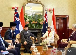 Di Admiralty House, Sam Mostyn Sambut Kunjungan Perdana Prabowo