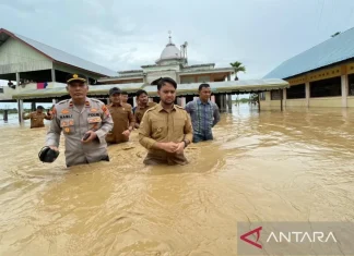 Meluas, Warga Terdampak Banjir di Aceh Barat Bertambah jadi 7.418 Jiwa