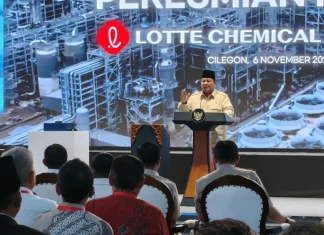 Prabowo: Jokowi Paling Berjasa Memulai Proyek Pabrik Petrokimia Lotte