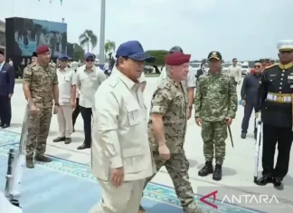 Prabowo Antar Kepulangan Raja Abdullah II, Pesawat Dikawal Jet F-16