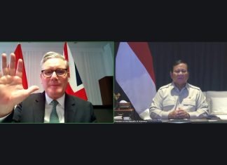 Presiden Prabowo dan PM Keir Starmer Gelar Pertemuan Virtual, Bahas Kemitraan Strategis