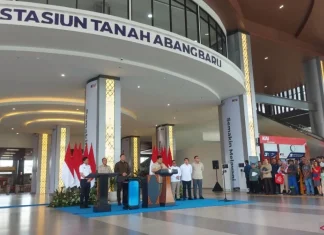 Presiden Prabowo Resmikan Wajah Baru Stasiun Tanah Abang