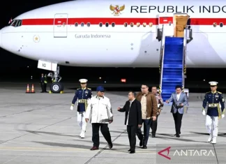 Presiden Prabowo tiba di Jakarta usai Tuntaskan Agenda di Australia