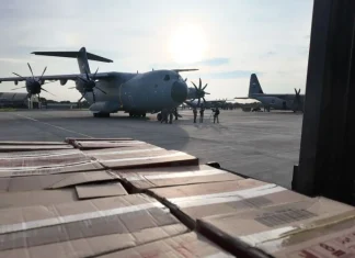Presiden Perintahkan A400 Bawa Bantuan, Prioritaskan Ibu, Bayi, dan Lansia