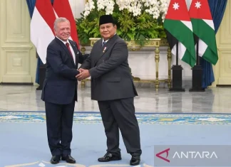 Raja Abdullah II Nilai Prabowo Bawa Indonesia ke Arah yang sangat Baik