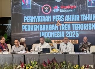 BNPT Gagalkan 27 Rencana Aksi Teror dalam Kurun Waktu 2023-2025