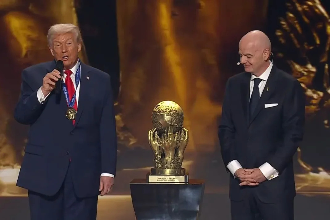 Presiden AS Donald Trump terima penghargaan perdamaian pertama FIFA