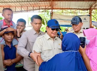 Presiden Tinjau Posko Kesehatan di Tapsel, Pastikan Warga Dilayani