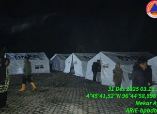 Status Gunung Bur Ni Telong Siaga, Warga Dua Gampong di Aceh Mengungsi