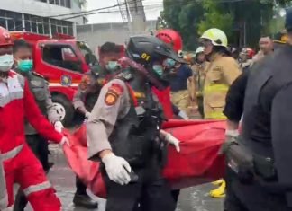 Total 20 Jenazah Dievakuasi dari Lokasi Kebakaran Gedung Kemayoran, Bangunan 6 Lantai Ludes