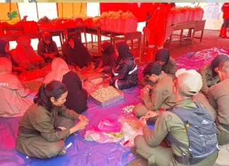Dapur Umum Longsor Cisarua Produksi 4.500 Paket Makanan per Hari