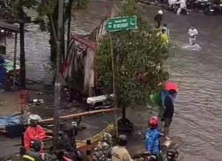 BPBD: Dua RT dan Empat Ruas Jalan Terendam Banjir di Jakut