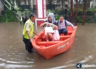 Dampak Banjir Jakarta makin Meluas, Rendam 23 Ruas Jalan dan 10 RT