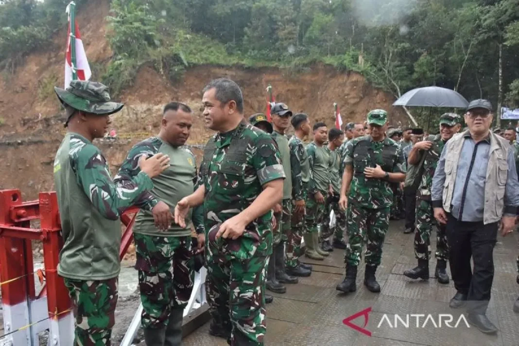 KSAD sebut jembatan bailey berhasil pulihkan akses darat di Aceh