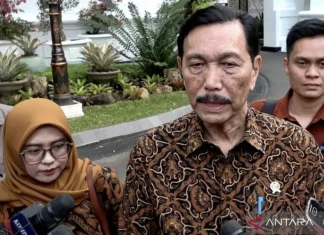 Luhut Sambangi Kantor Airlangga Bahas Kelanjutan GovTech
