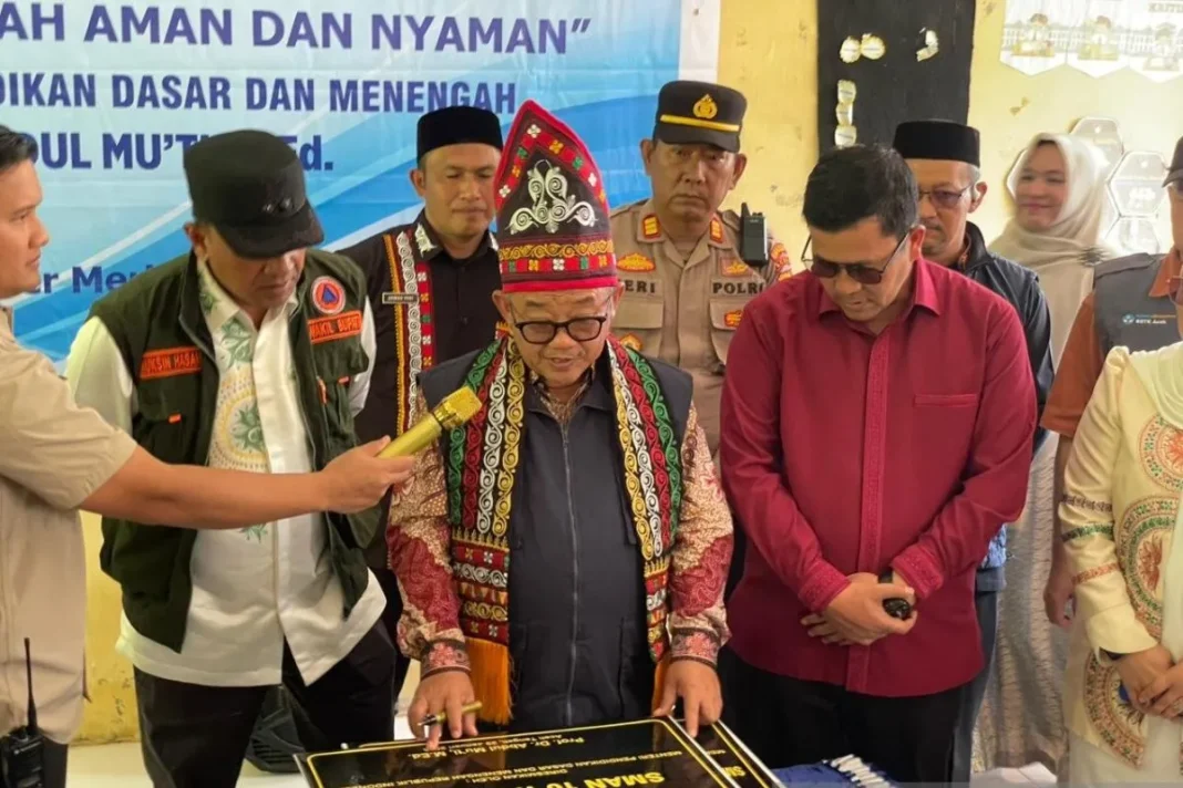 Mendikdasmen, 53 sekolah di dataran tinggi Aceh rampung direvitalisasi