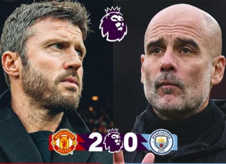 Michael Carrick tak ingin Terbawa Euforia usai MU Kalahkan Man City