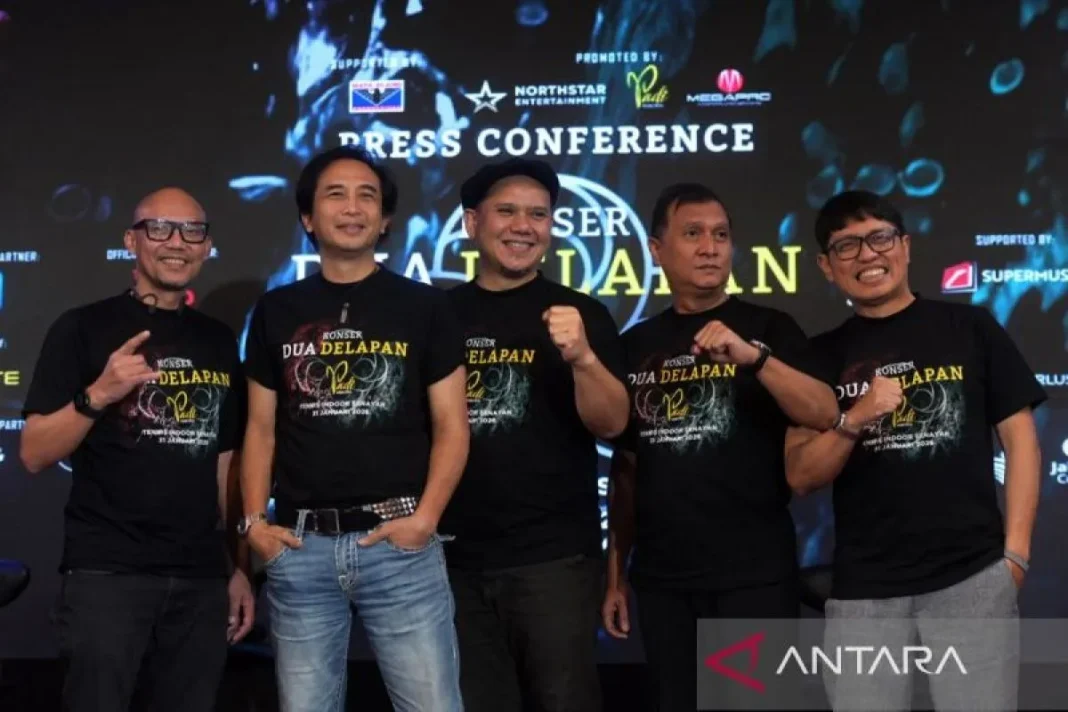 Padi Reborn ingin hadirkan energi baru di Konser Dua Delapan