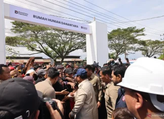 Prabowo Puji Kerja Cepat Danantara Bangun 600 Hunian dalam 8 Hari