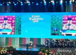 Prabowo sebut Natal Nasional 2025 Simbol Harmoni Kebangsaan