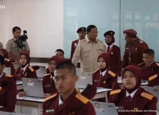 Resmikan 166 Sekolah Rakyat, Prabowo Cek Langsung Fasilitas Siswa