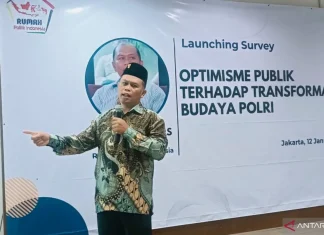 Survei RPI: Mayoritas Publik Optimistis Reformasi Budaya Polri di 2026