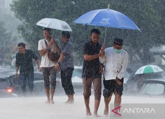 Hari ini masih harus Waspadai Hujan Lebat Cuaca Ekstrem