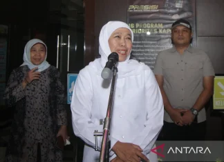 KPK Hadirkan Gubernur Jatim Khofifah di Sidang Dana Hibah pada Kamis