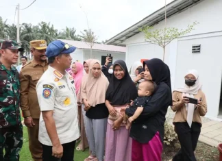 Mendagri Pastikan Pengungsi Hidup Layak di Huntara Aceh Tamiang