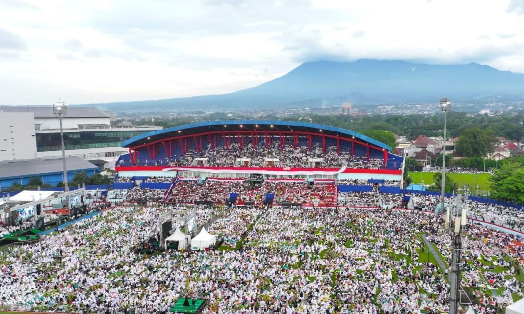 Presiden Prabowo Hadiri Mujahadah Kubro Satu Abad Nahdlatul Ulama di Malang
