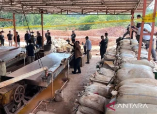 Bareskrim Polri Bongkar Kelola Timah Ilegal di Pulau Belitung