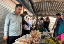 Gibran Cek Pasar di Tuban Pastikan Pasokan Bahan Pokok tetap Terjaga