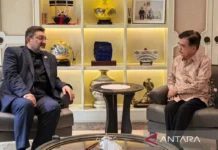JK Bertemu Dubes Iran Bahas Peluang Indonesia Tengahi Konflik