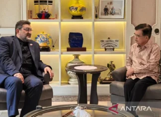 JK Bertemu Dubes Iran Bahas Peluang Indonesia Tengahi Konflik