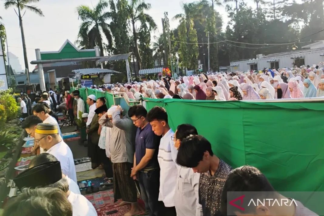 Jamaah Muhammadiyah tekankan toleransi saat Shalat Idul Fitri