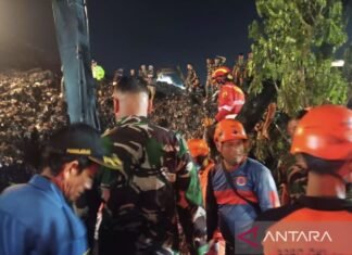 Longsor di TPST Bantargebang, Korban Tewas 4 Orang